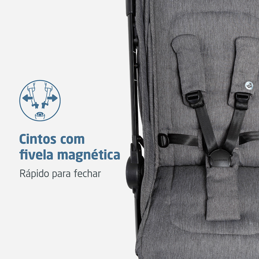 CARRINHO EVA³ SELECT GREY - MAXI-COSI