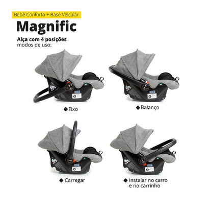 TS MAGNIFIC 5 EM 1 GREY DENIM - SAFETY 1ST